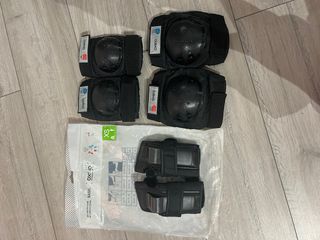 Patines negros con detalles de color talla 36