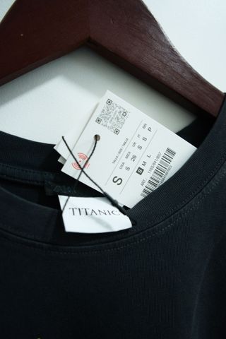 Camiseta Titanic Vintage Zara Talla S