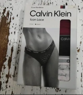 Calvin Klein Bragas Icon Logo Pack 3 originales