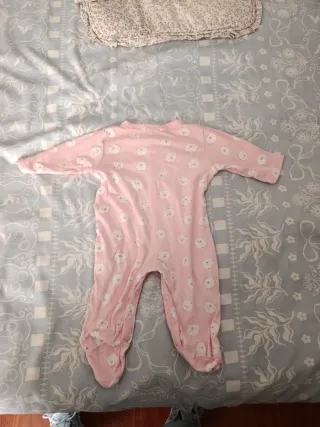 Lote Ropa Bebé Niña: Pelele y Saco
