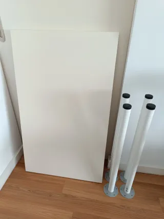 Mesa IKEA Blanca