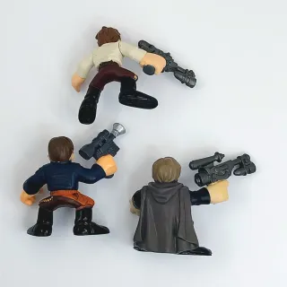 Lote 3 Figuras Star Wars Galactic Heroes
