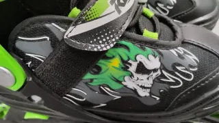 Patines en línea ROCES negros y verdes