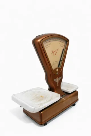 Antigua báscula de ultramarinos