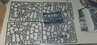 Warhammer Grey Hunter pezzi su sprue