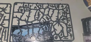 Warhammer Grey Hunter pezzi su sprue