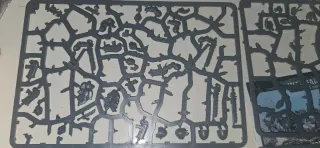 Warhammer Grey Hunter pezzi su sprue