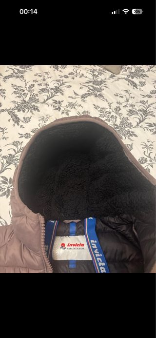 Piumino Invicta tortora