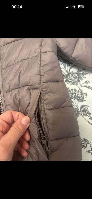 Piumino Invicta tortora