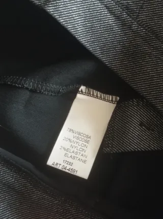 Pantaloni Extyn vita alta tg M