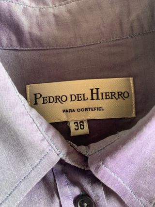 Camisa Pedro del Hierro morada mujer