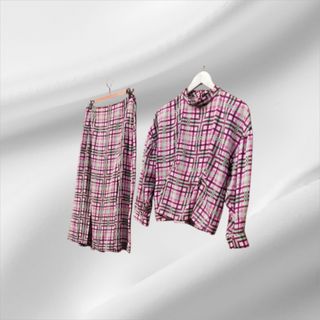 Conjunto Sfera Falda y Blusa Cuadros