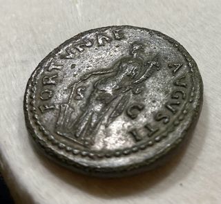 As de Trajano Fortuna SC Moneda Romana