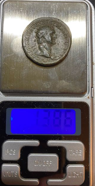 As de Trajano Fortuna SC Moneda Romana
