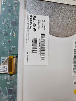 Pantalla LED 15.6" LG LP156WH2 + Bisagras + Cable