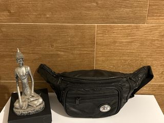 Riñonera Piel Hombre Marc Chantal Negra