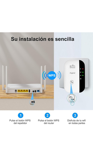 Repetidor WiFi Aigital