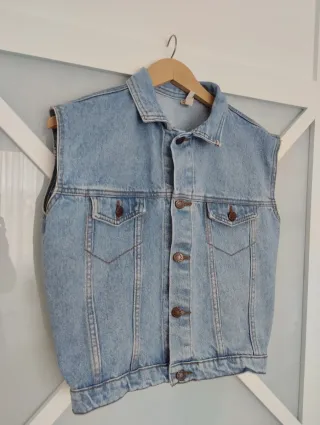 Chaleco vaquero vintage 90s