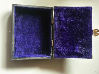 Caja joyero oriental laca negra y dorada