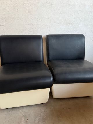 Sillones fibra   10 unidades
