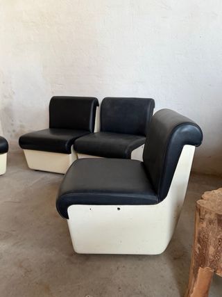 Sillones fibra   10 unidades
