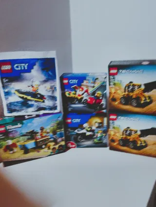 Lego City, Friends, Technic - Set Misto