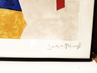 Serge Poliakoff Composición 1966 Litografía Edit L