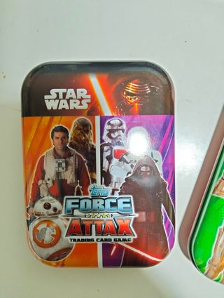 Latas Star Wars Force Attax (Colección)