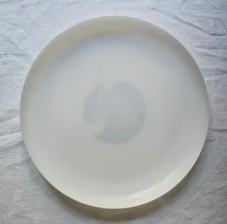 Frisbee Bianco con Logo Verde CAF CISL