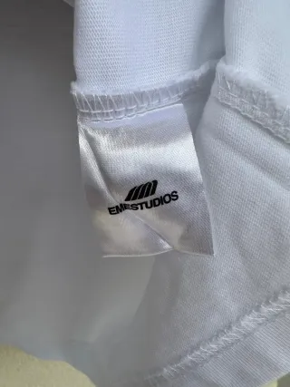 T-shirt EME STUDIOS branca Nunca usado