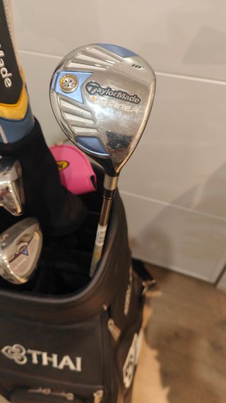 Bolsa, palos y carro golf mujer semi-nuevos