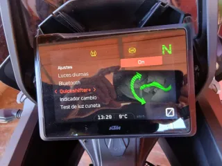 KTM 1290 Super Adventure S Moto Gris/Blanca