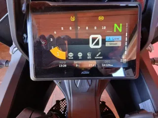 KTM 1290 Super Adventure S Moto Gris/Blanca