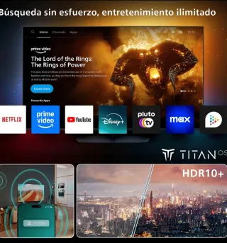 TV Philips 50 4K UHD HDR10+ Dolby Atmos