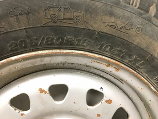 Llanta Nissan Patrol 3 K/W 160 260