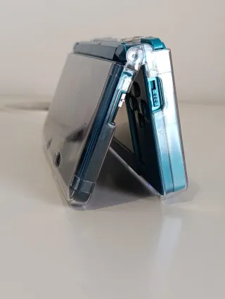 3DS Old Nintendo Blu Acqua Marina con Chip