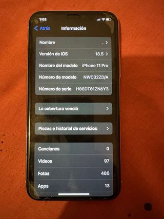 iPhone 11 Pro blanco