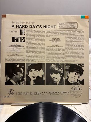 Vinilo The Beatles A Hard Day's Night