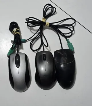 Lote 3 Ratones (Mouse) PS/2
