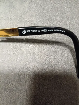 Gafas de Sol Vintage Doradas y Azules