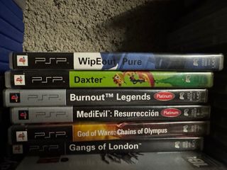 Giochi PSP: WipEout, Daxter, Burnout, MediEvil, God of War e Gangs of London