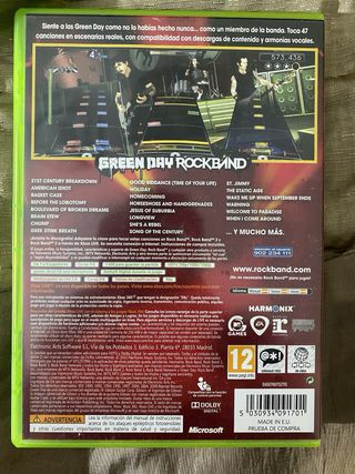 Green Day: Rock Band Xbox 360 Pal España