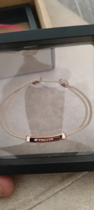 Pulsera Messika Oro Rosa Diamantes