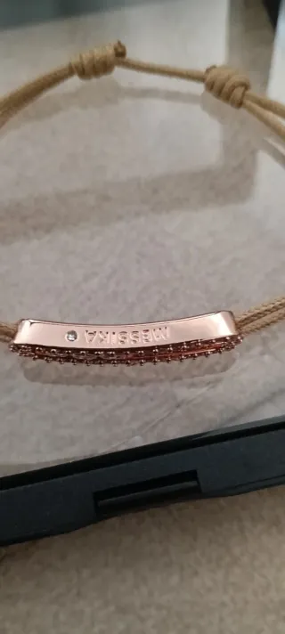 Pulsera Messika Oro Rosa Diamantes