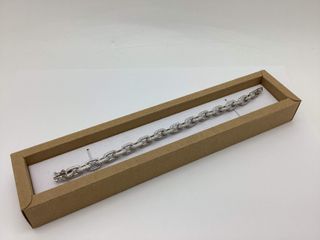 pulsera plata 925mm con piedra con circonita