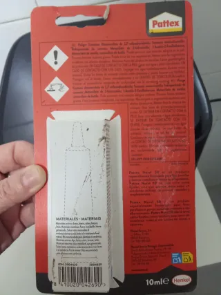 Fijador de roscas metálicas Pattex NURAL50 10g