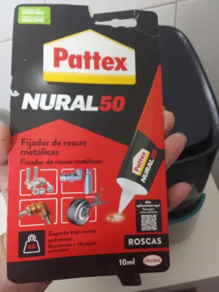 Fijador de roscas metálicas Pattex NURAL50 10g