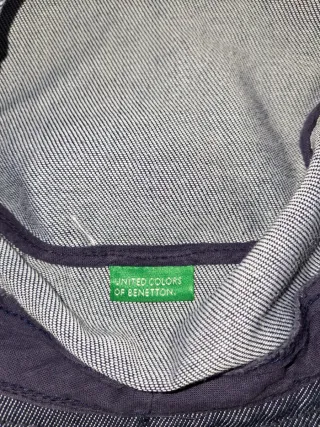 Gorro Benetton tela vaquera. Adulto Gorra Sombrero