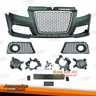 PARAGOLPES DELANTERO AUDI A3, 08-12. LOOK RS3