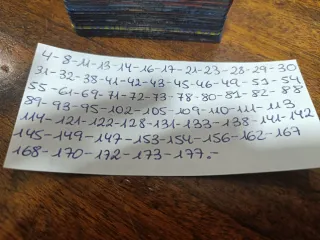 Lote cromos Dragon Ball super